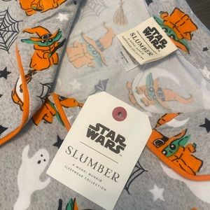 NWT Munki Munki Star Wars women’s pj set size M. Grogu Halloween. Soft and comfy